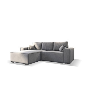 Ecksofa Oslo - Schlafsofa mit Schlaffunktion und Bettkasten