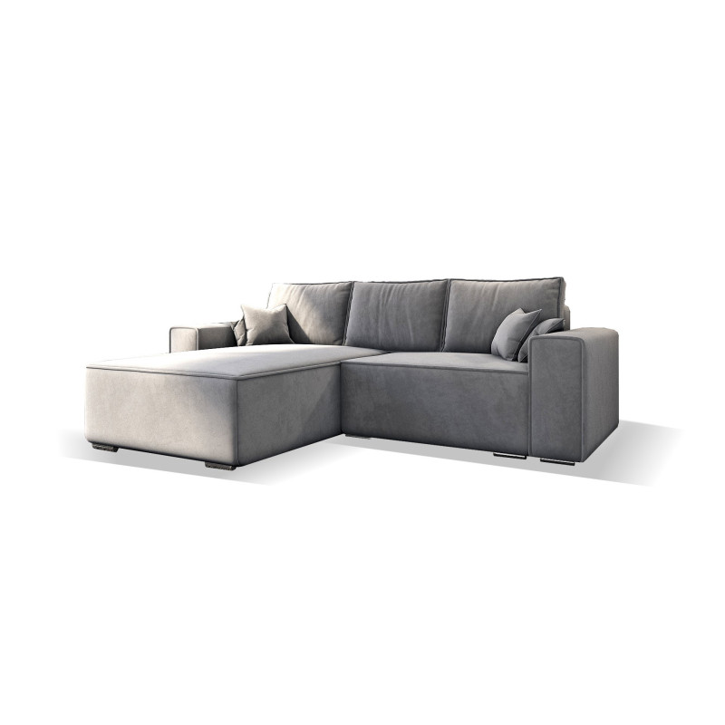 Ecksofa Oslo - Schlafsofa mit Schlaffunktion und Bettkasten