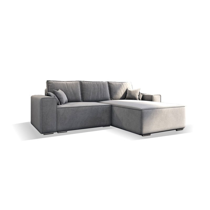 Ecksofa Oslo - Schlafsofa mit Schlaffunktion und Bettkasten