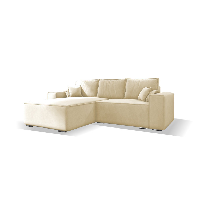 Ecksofa Oslo - Schlafsofa mit Schlaffunktion und Bettkasten