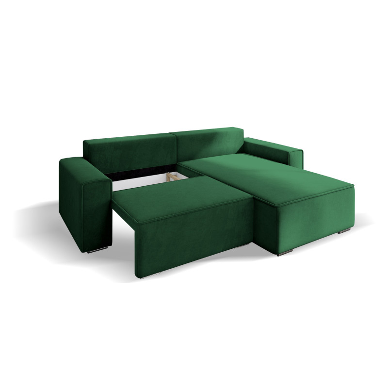 Ecksofa Oslo - Schlafsofa mit Schlaffunktion und Bettkasten