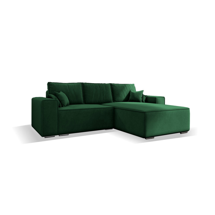 Ecksofa klein Oslo - Schlafsofa mit Schlaffunktion und Bettkasten