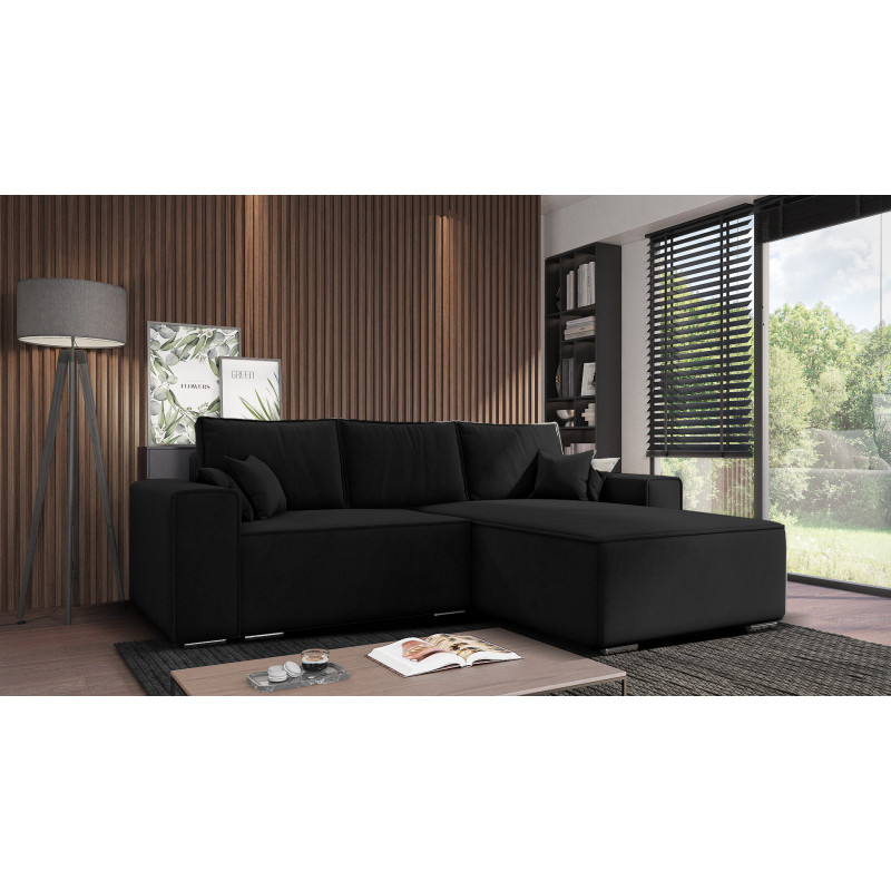Ecksofa Oslo - Schlafsofa mit Schlaffunktion und Bettkasten