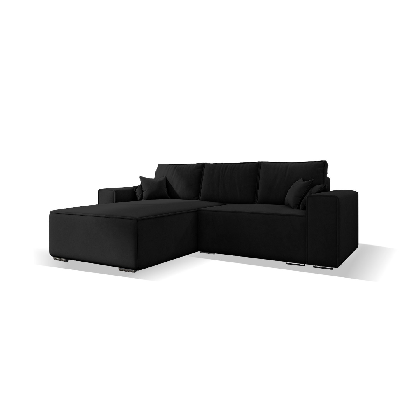 Ecksofa Oslo - Schlafsofa mit Schlaffunktion und Bettkasten