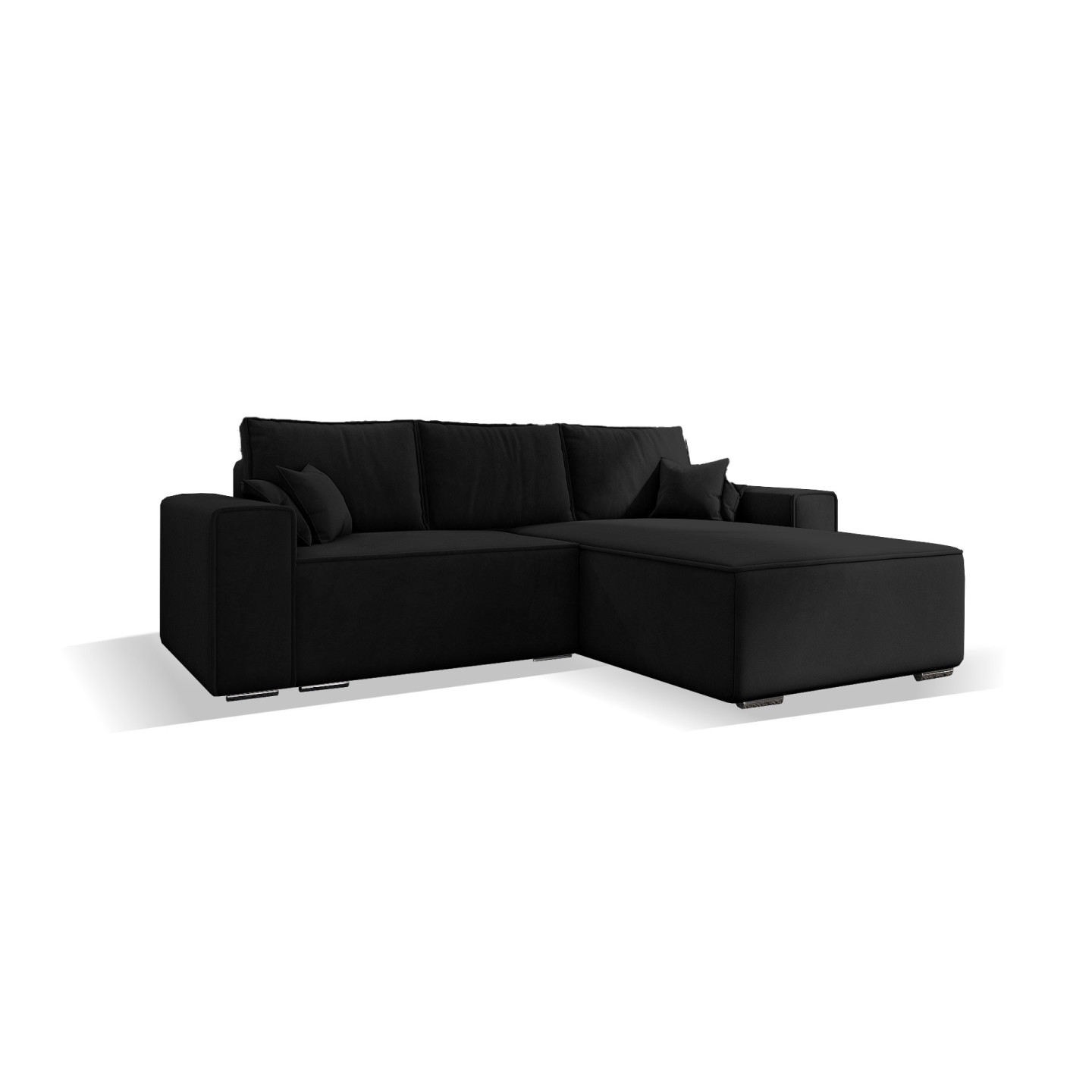 Ecksofa Oslo - Schlafsofa mit Schlaffunktion und Bettkasten