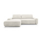 Ecksofa MOUNIR – Cord Sofa mit Schlaffunktion und Bettkasten