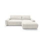 Ecksofa MOUNIR – Cord Sofa mit Schlaffunktion und Bettkasten