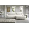 Ecksofa MOUNIR – Cord Sofa mit Schlaffunktion und Bettkasten