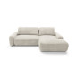 Ecksofa MOUNIR – Cord Sofa mit Schlaffunktion und Bettkasten