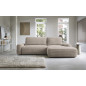 Ecksofa MOUNIR – Cord Sofa mit Schlaffunktion und Bettkasten