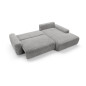 Ecksofa MOUNIR – Cord Sofa mit Schlaffunktion und Bettkasten