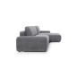 Ecksofa MOUNIR – Cord Sofa mit Schlaffunktion und Bettkasten