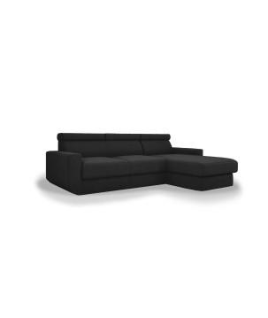 Ecksofa HUGO mit Schlaffunktion – Grau oder Beige – Komfort und Stil