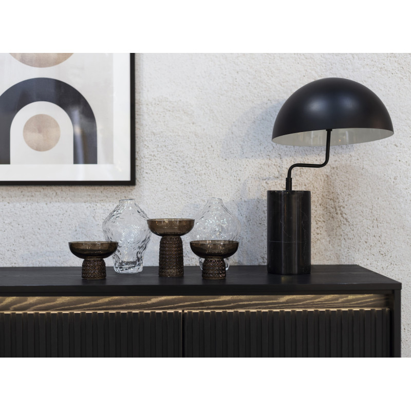 TREND Holz Kommode – Grau, Weiß & Beige mit Schubladen
