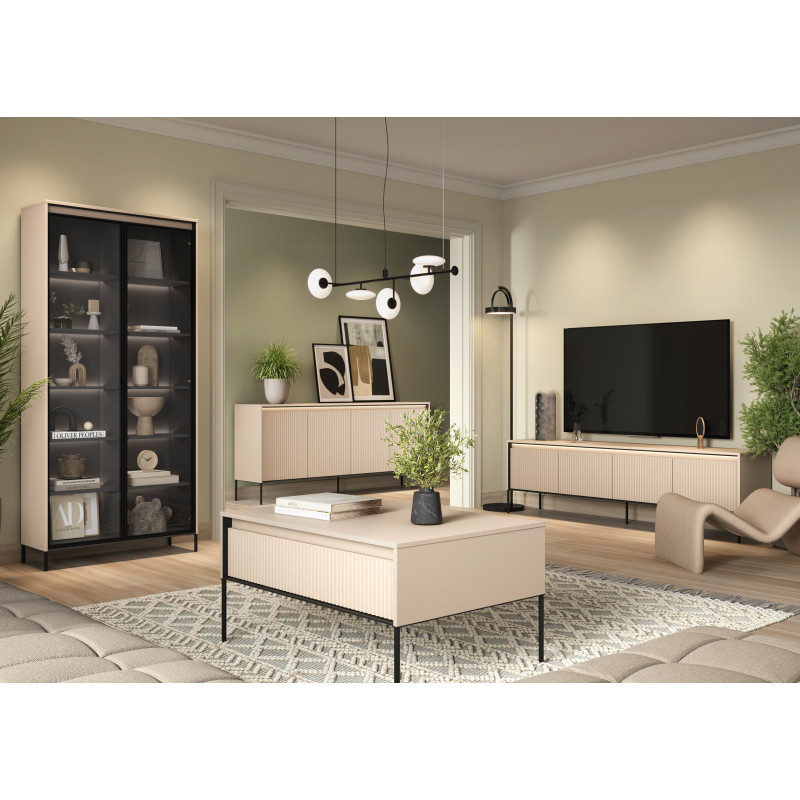 TREND TR-04 Kommode – LED-Beleuchtung, Perfekt für Flur