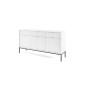 Visanna Sideboard 154 cm – Dreitürige Kommode mit Schubladen & Stauraum