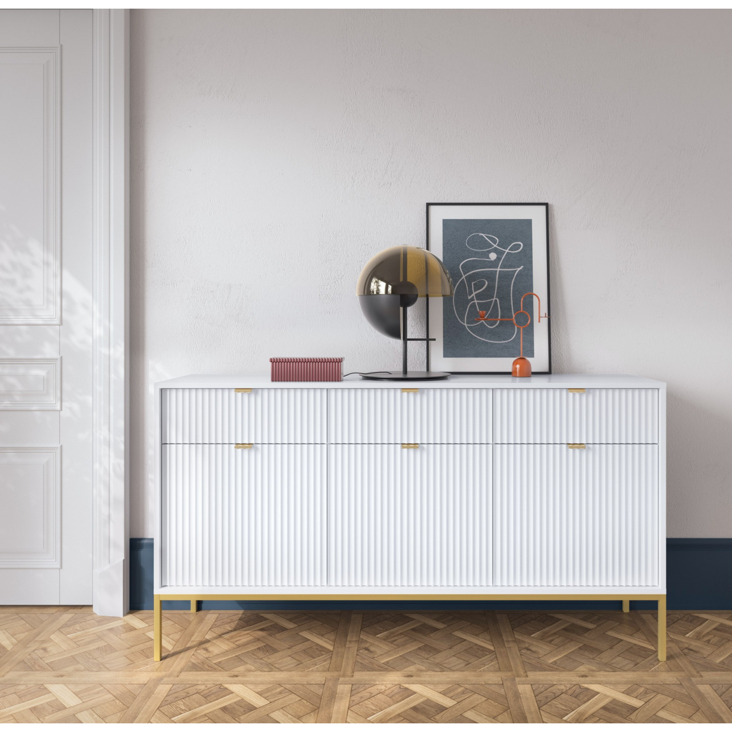 Visanna Sideboard mit Schubladen – Stilvoll & Funktional