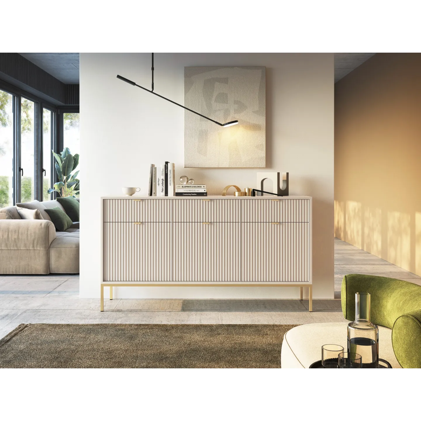 Visanna Sideboard mit Schubladen – Stilvoll & Funktional