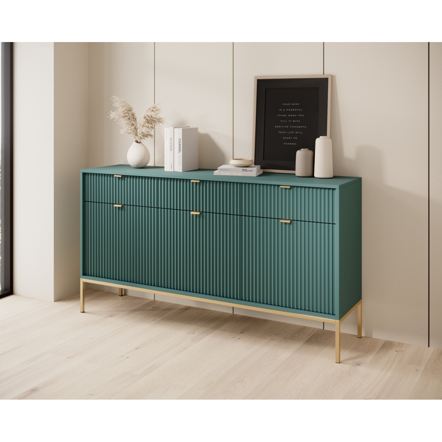 Visanna Sideboard mit Schubladen – Stilvoll & Funktional