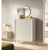Sideboard 100 cm Visanna – Zweitürige Kommode mit Beinen