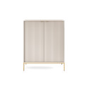 Sideboard 100 cm Visanna – Zweitürige Kommode mit Beinen