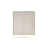 Sideboard 100 cm Visanna – Zweitürige Kommode mit Beinen