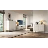 Sideboard 100 cm Visanna – Zweitürige Kommode mit Beinen