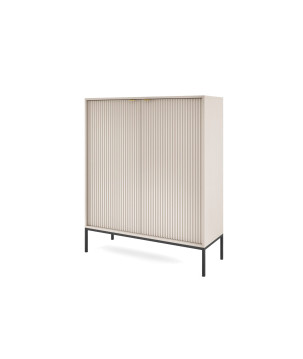 Sideboard 100 cm Visanna – Zweitürige Kommode mit Beinen