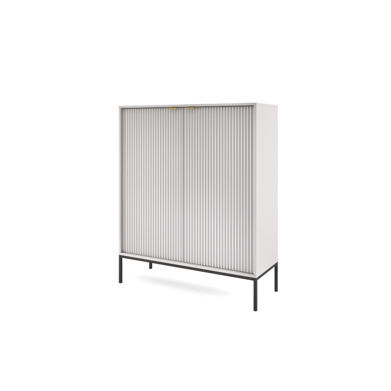 Sideboard 100 cm Visanna – Zweitürige Kommode mit Beinen