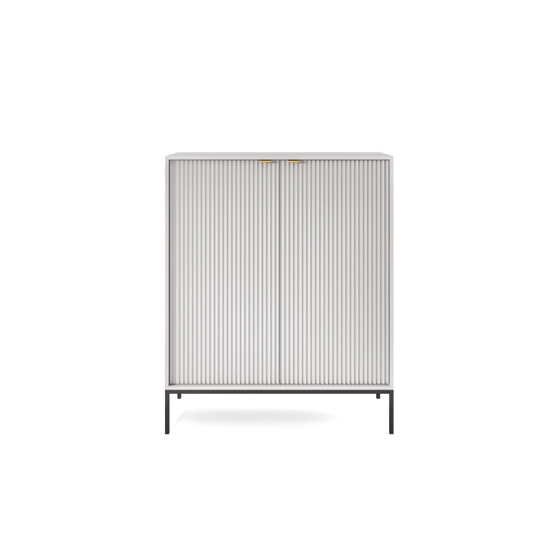 Sideboard 100 cm Visanna – Zweitürige Kommode mit Beinen