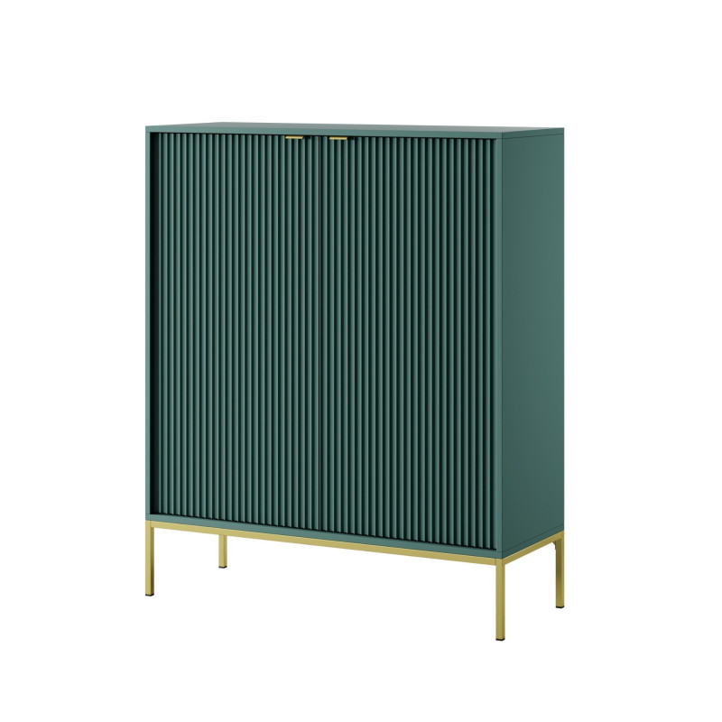 Sideboard 100 cm Visanna – Zweitürige Kommode mit Beinen
