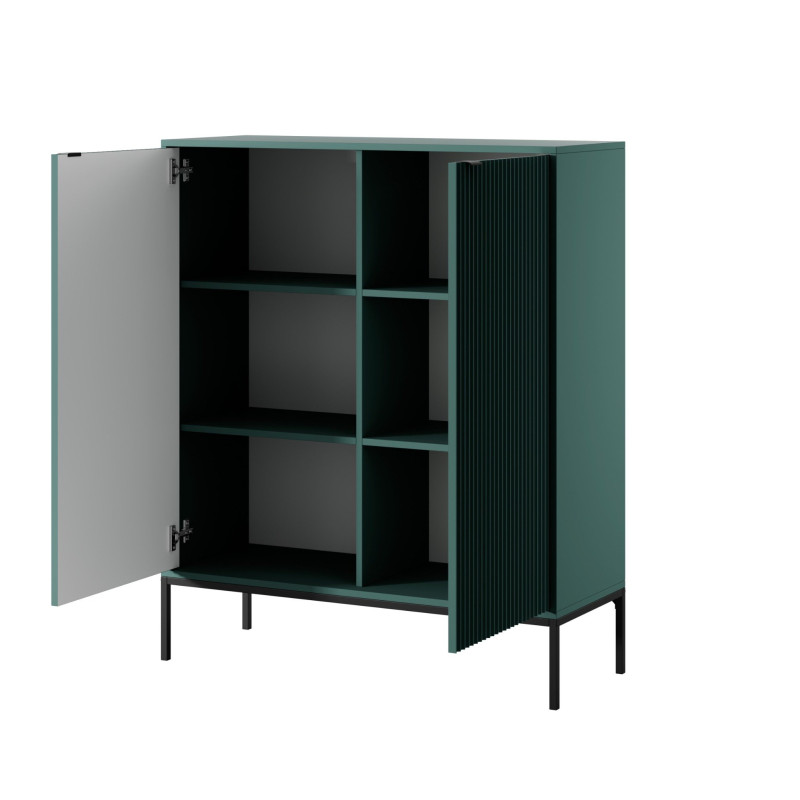 Sideboard 100 cm Visanna – Zweitürige Kommode mit Beinen