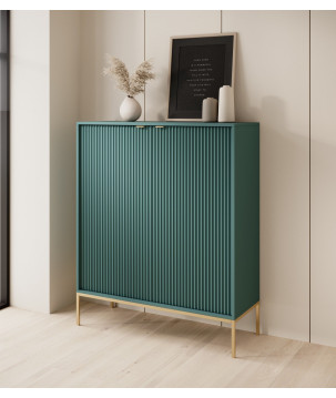 Sideboard 100 cm Visanna – Zweitürige Kommode mit Beinen