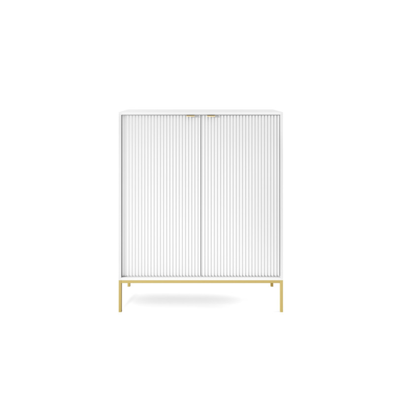 Sideboard 100 cm Visanna – Zweitürige Kommode mit Beinen