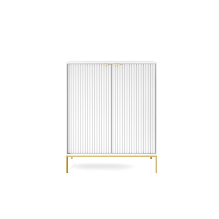 Sideboard 100 cm Visanna – Zweitürige Kommode mit Beinen