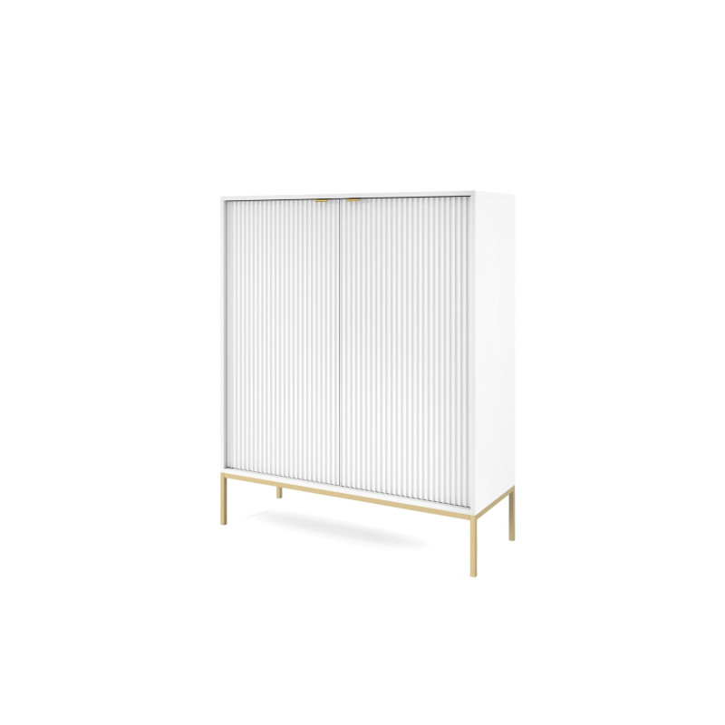 Sideboard 100 cm Visanna – Zweitürige Kommode mit Beinen