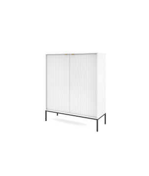 Sideboard 100 cm Visanna – Zweitürige Kommode mit Beinen