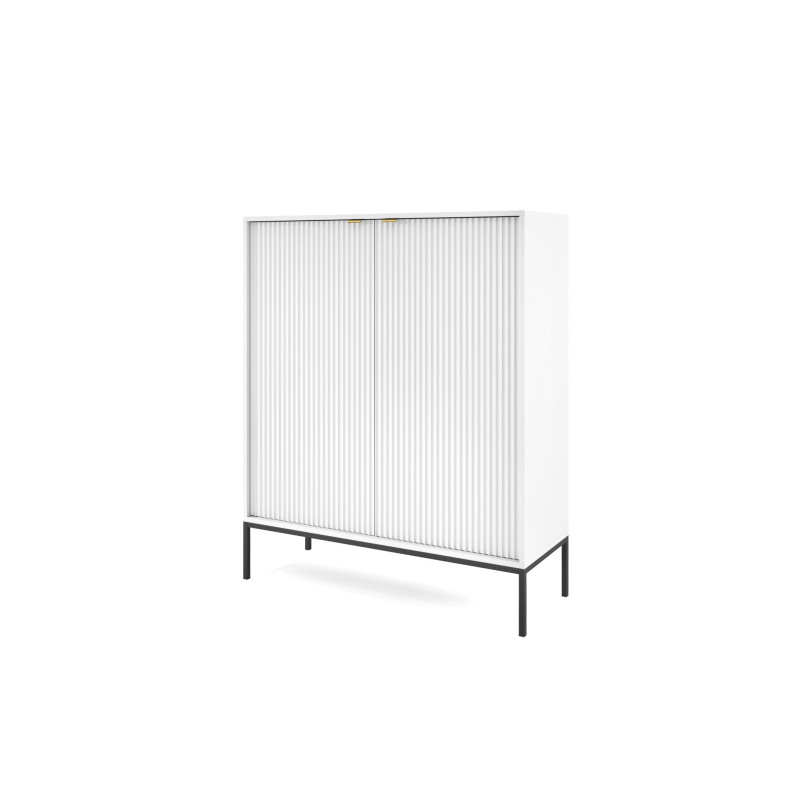 Sideboard 100 cm Visanna – Zweitürige Kommode mit Beinen