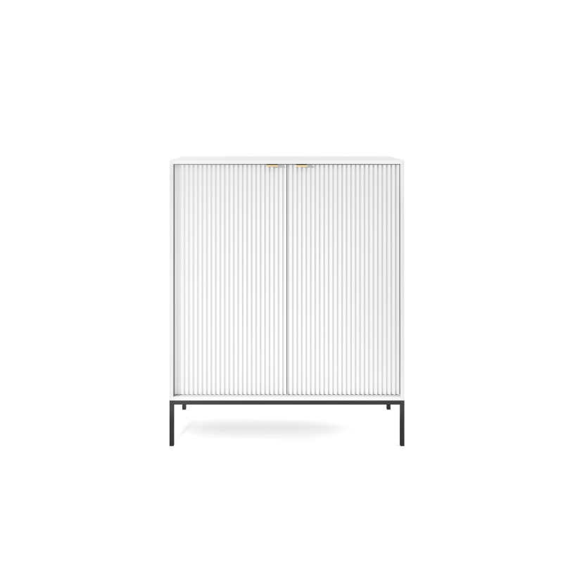 Sideboard 100 cm Visanna – Zweitürige Kommode mit Beinen