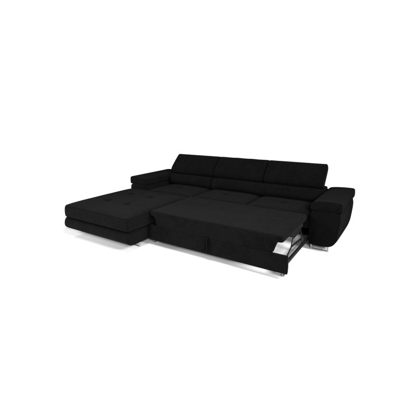 VENUS TWIN - Modernes Ecksofa mit Schlaffunktion und Bettkasten