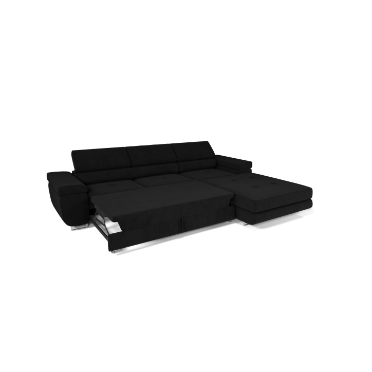 VENUS TWIN - Modernes Ecksofa mit Schlaffunktion und Bettkasten