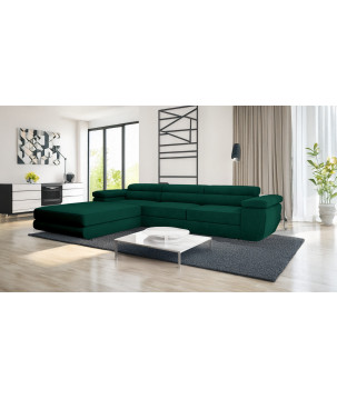 VENUS TWIN - Modernes Ecksofa mit Schlaffunktion und Bettkasten