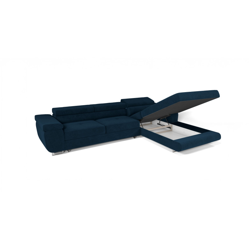 VENUS TWIN - Modernes Ecksofa mit Schlaffunktion und Bettkasten