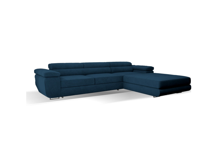 VENUS TWIN - Modernes Ecksofa mit Schlaffunktion und Bettkasten
