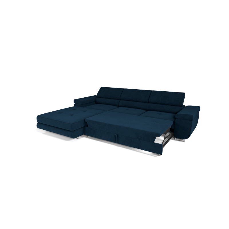 VENUS TWIN - Modernes Ecksofa mit Schlaffunktion und Bettkasten