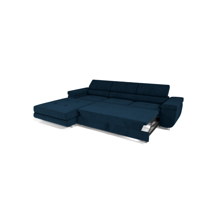 VENUS TWIN - Modernes Ecksofa mit Schlaffunktion und Bettkasten