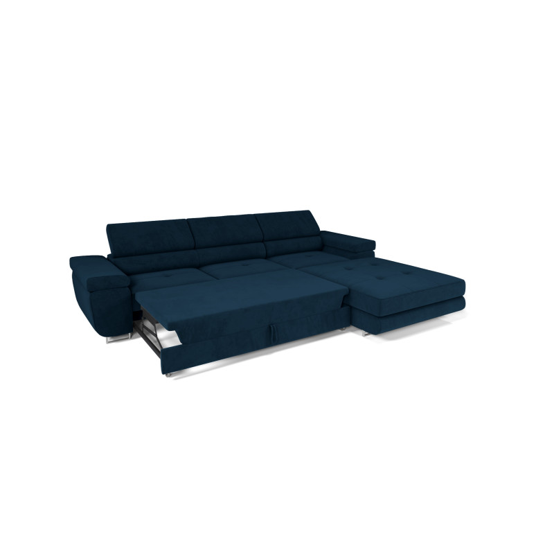 VENUS TWIN - Modernes Ecksofa mit Schlaffunktion und Bettkasten