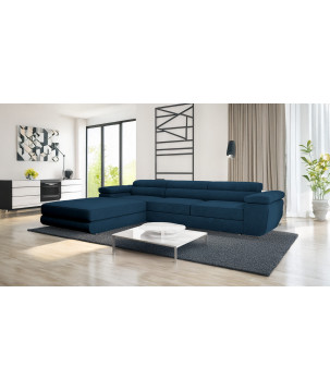 VENUS TWIN - Modernes Ecksofa mit Schlaffunktion und Bettkasten