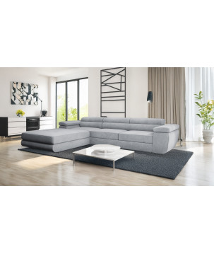 VENUS TWIN - Modernes Ecksofa mit Schlaffunktion und Bettkasten