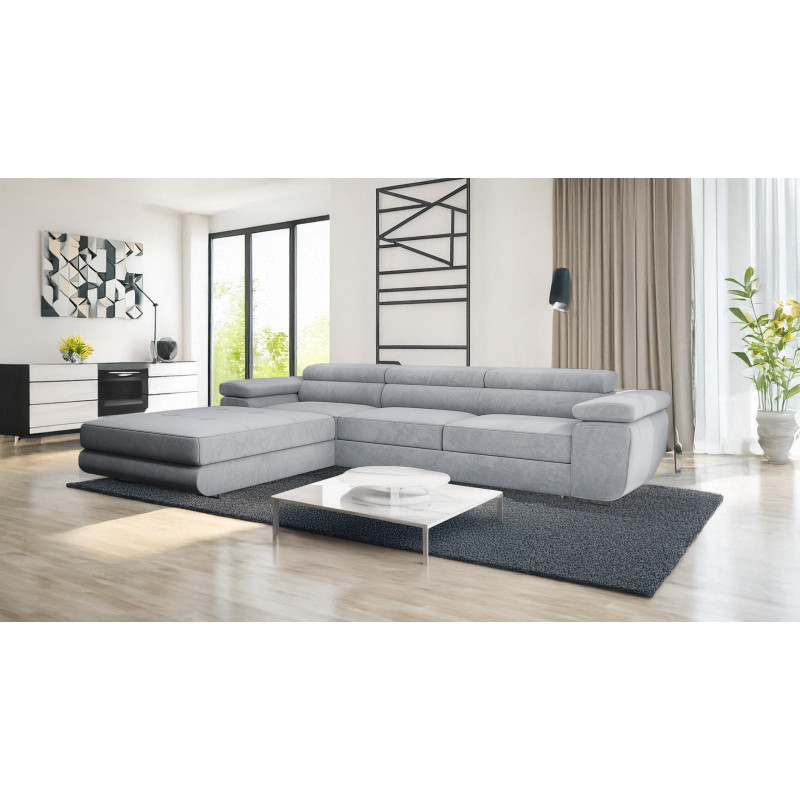 VENUS TWIN - Modernes Ecksofa mit Schlaffunktion und Bettkasten